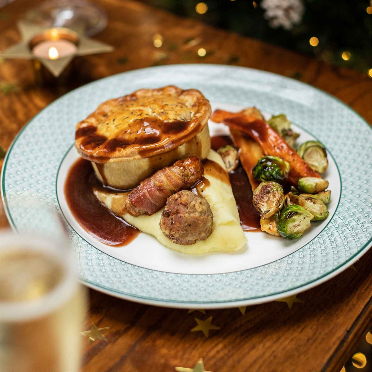 Christmas food from Cosy Club