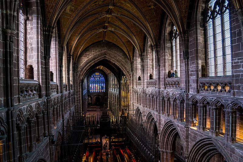 Interior of Chester Cathedral. Credit Ioan Said