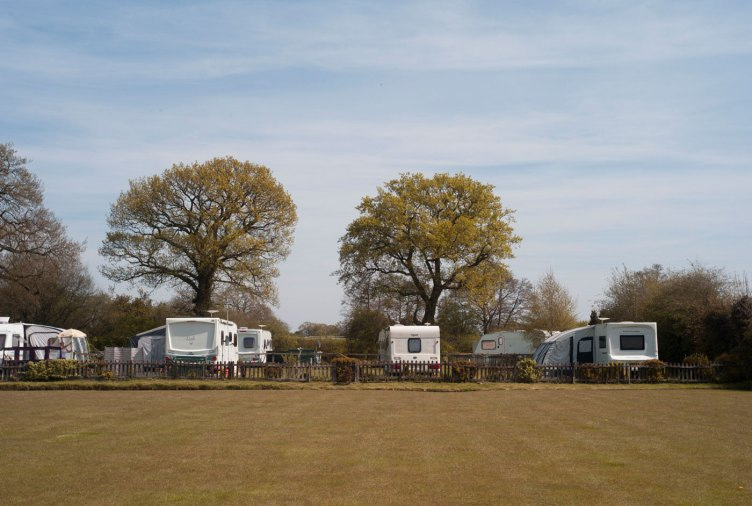Caravans at Cotton Arms Caravan Park