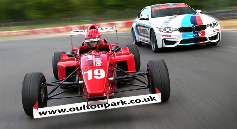 Racing at Oulton Park