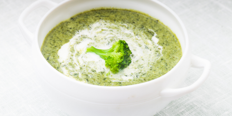 Broccoli and Cheshire Cheese Soup