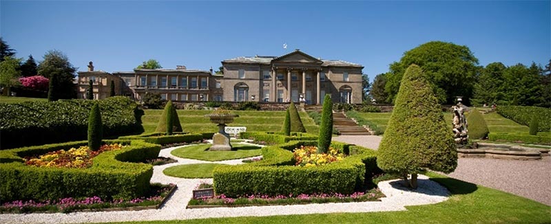Tatton Park gardens and mansion