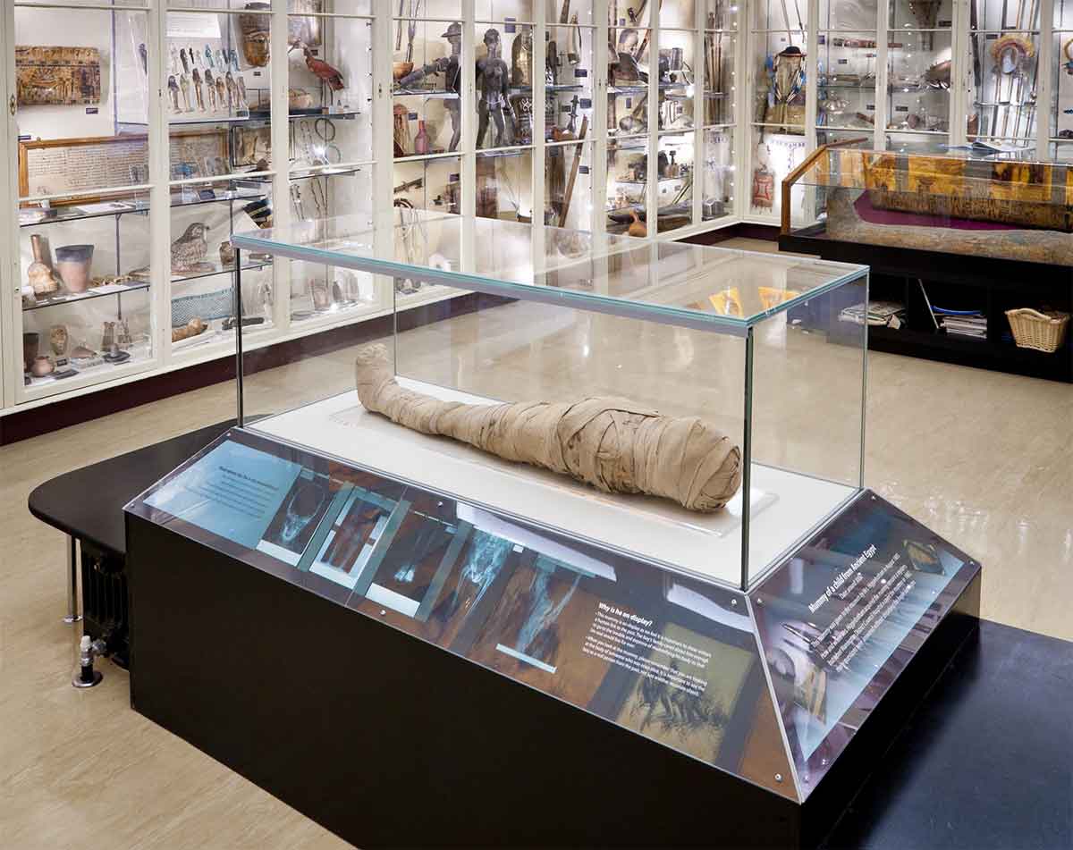 Mummy at Warrington Museum & Art Gallery