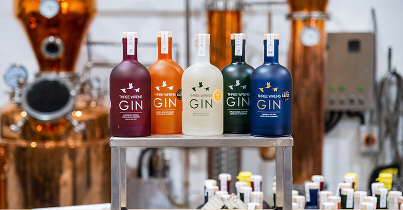 Gin from Three Wrens Gin